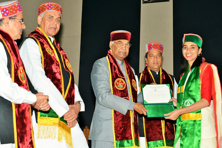 Dr Yashwant Singh Parmar University of Horticulture and Forestry, Nauni Hon President at Dr Yashwant Singh Parmar University of Horticulture and Forestry Nauni